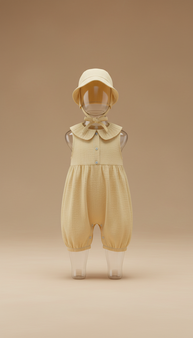 Vestito cotone ricamo floreale