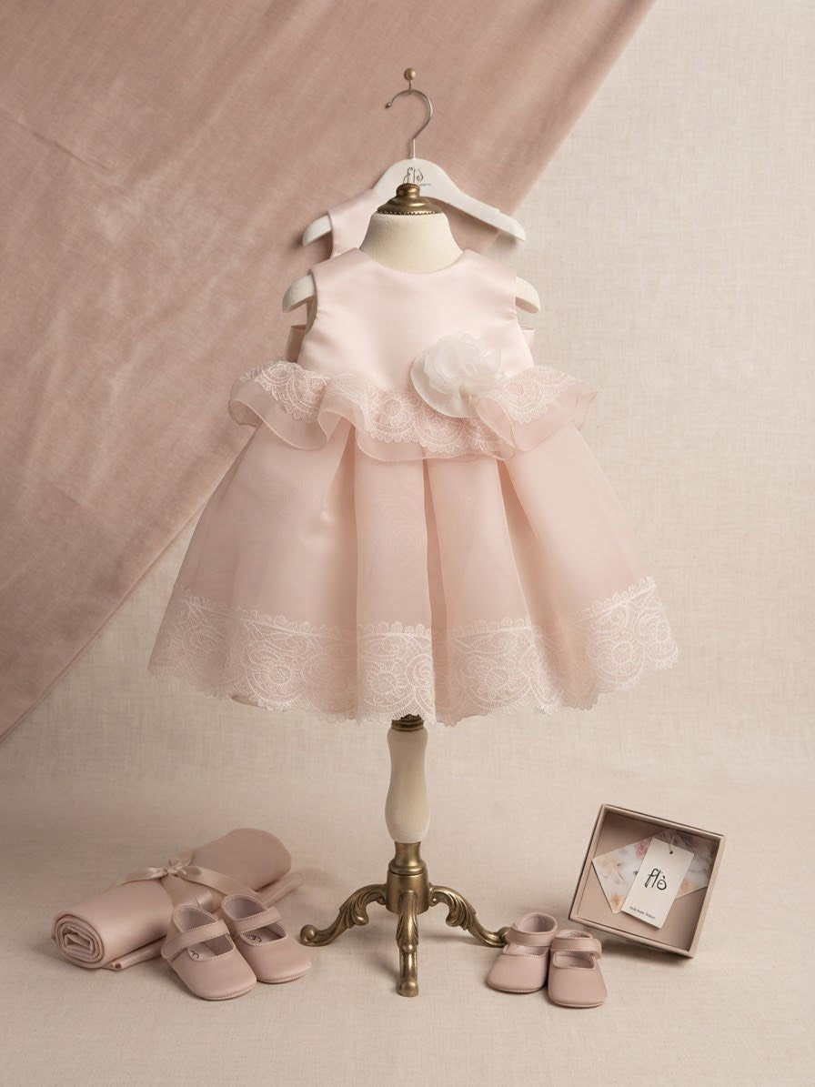 Abito sartoria Flo bimba Rosa